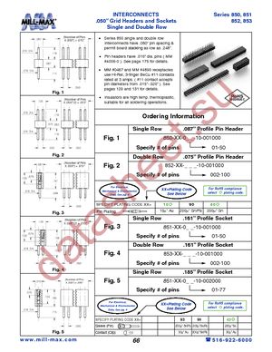 853-43-100-10-001000 datasheet  